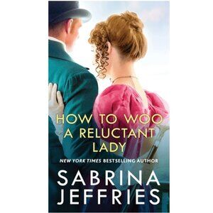 5/$15 Book How to Woo a Reluctant Lady Jeffries Halstead 3 Romance Regency Spicy